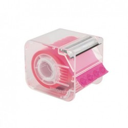 Nastro adesivo Memograph con dispenser 5 cm x 10 m rosa Eurocel