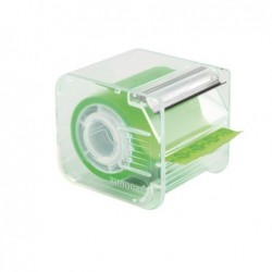 Nastro adesivo Memograph con dispenser 5 cm x 10 m verde Eurocel