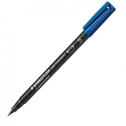 Pennarello Lumocolor Permanent 313 punta 0,4mm blu Staedtler