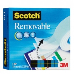 Nastro adesivo Magic™ 811 removibile invisibile 1,9 cm x 33 m trasparente Scotch