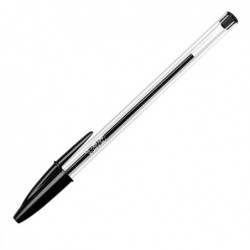 Penna a sfera Cristal punta media 1,0 mm nero Bic conf. 50 pezzi