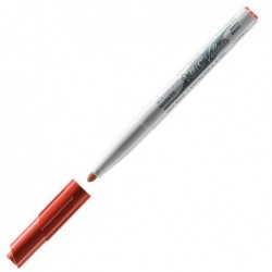 Pennarello Whiteboard Marker Velleda 1741 punta tonda 1,4mm rosso Bic