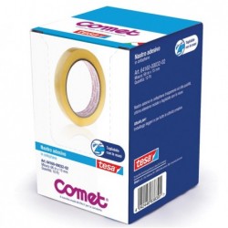 Nastro adesivo 66 m x 1,5 cm cellophane trasparente Comet