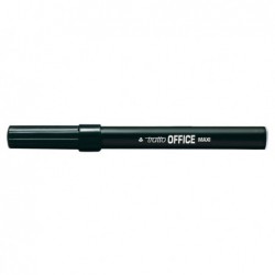 Pennarelli Office punta feltro punta maxi tratto 0,802,00mm nero Tratto conf. 12 pezzi