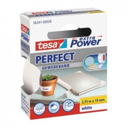 Nastro adesivo telato XP Perfect 1,9 cm x 2,7 m bianco Tesa