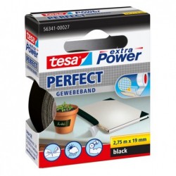 Nastro adesivo telato XP Perfect 1,9 cm x 2,7 m nero Tesa