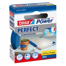 Nastro adesivo telato XP Perfect 1,9 cm x 2,7 m blu Tesa