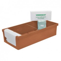 Kit Orto urbano 115 x 58 x28 cm terracotta Verdemax