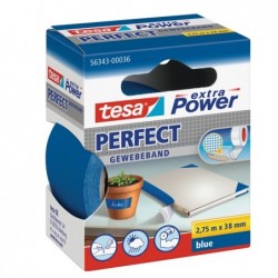 Nastro adesivo telato XP Perfect 3,8 cm x 2,7 m blu Tesa