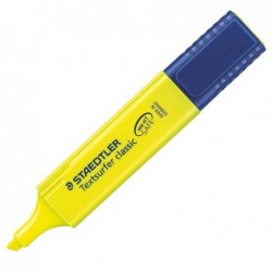 Evidenziatore Textsurfer Classic punta a scalpello tratto 1,05,0mm giallo Staedtler