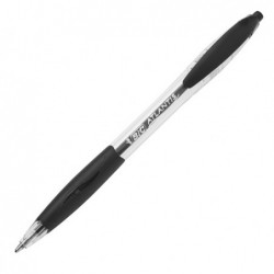 Penna a sfera a scatto Atlantis Classic punta 1,0mm nero Bic conf. 12 pezzi