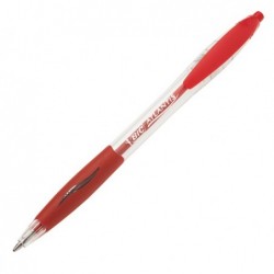 Penna a sfera a scatto Atlantis Classic punta 1,0mm rosso Bic conf. 12 pezzi