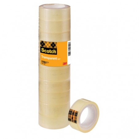 Nastro adesivo 508 1,5 cm x 10 m trasparente Scotch torre 10 rotoli