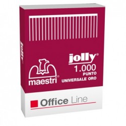 Punti Jolly Oro 6/4 oro Romeo Maestri conf. 1000 pezzi