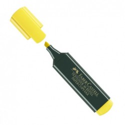 Evidenziatore Textliner 48 punta di 3 differenti larghezze: 5,03,01,0mm giallo Faber Castell