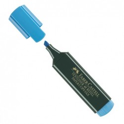 Evidenziatore Textliner 48 punta di 3 differenti larghezze: 5,0 3,01,0mm azzurro Faber Castell