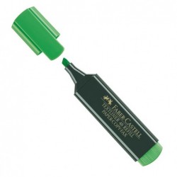 Evidenziatore Textliner 48 punta di 3 differenti larghezze: 5,03,0mm1,0mm verde Faber Castell