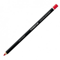 Matita Lumocolor® Glasochrom permanente rosso Staedtler