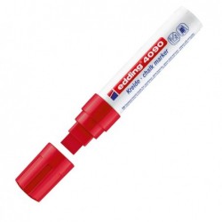 Gesso liquido 4090 rosso punta scalpello Edding