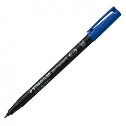 Pennarello Lumocolor Permanent 317 punta 1,0mm blu Staedtler