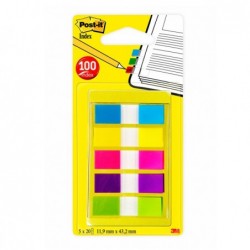 Segnapagina Post it® Index Mini 6835CBEU 12 x 43,1 mm 5 colori vivaci Post it® conf. 100 pezzi