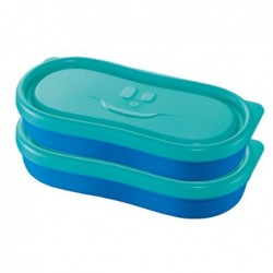 Snack box Picnik Concept blu Maped set 2 pezzi