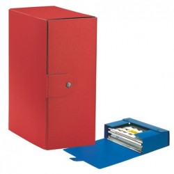 Scatola progetto Eurobox dorso 15 cm 25x35 cm rosso Esselte