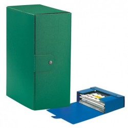 Scatola progetto Eurobox dorso 15 cm 25x35 cm verde Esselte