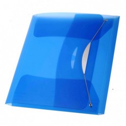 Cartellina con elastico Swing PPL 23,5x34,5 cm blu Fellowes