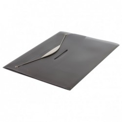 Cartellina con elastico Swing PPL 23,5x34,5 cm trasparente grigio Fellowes