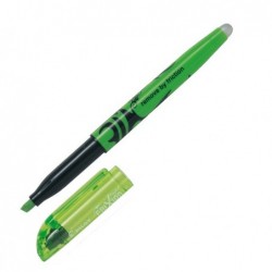 Evidenziatore cancellabile Frixion Light punta a scalpello 4,0mm tratto 3,3mm verde Pilot