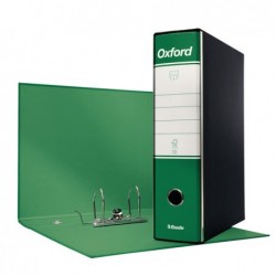 Registratore Oxford G85 dorso 8 cm protocollo 23x33 cm verde Esselte