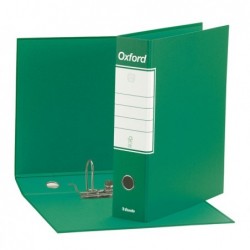 Registratore Oxford G83 dorso 8 cm commerciale 23x30 cm verde Esselte