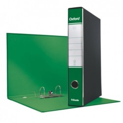 Registratore Oxford G82 dorso 5 cm commerciale 23x30 cm verde Esselte