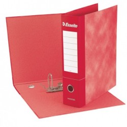 Registratore Essentials G75 dorso 8 cm protocollo 23x33 cm rosso Esselte