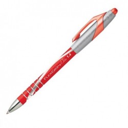 Penna a sfera a scatto Flexgrip Elite punta 1,4mm rosso Papermate