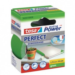 Nastro adesivo telato XP Perfect 3,8 cm x 2,7 m verde Tesa