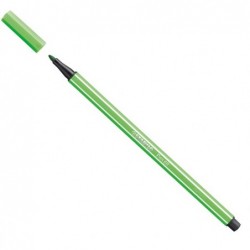 Pennarello Pen 68 verde foglia 43 Stabilo