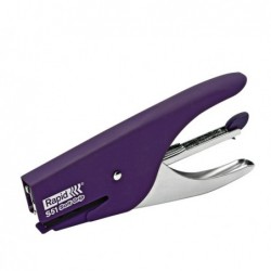 Cucitrice a pinza Rapid Supreme S51 Soft Grip viola Rapid