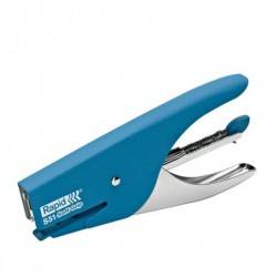 Cucitrice a pinza Rapid Supreme S51 Soft Grip azzurro Rapid