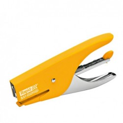 Cucitrice a pinza Rapid Supreme S51 Soft Grip giallo Rapid