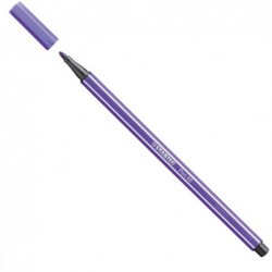 Pennarello Pen 68 viola 55 Stabilo