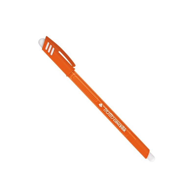 Penna a sfera cancellabile Cancellik punta 1,0mm arancio Tratto