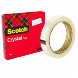 Nastro adesivo Crystal 600 66 m x 1,9 cm trasparente Scotch