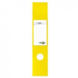 Copridorso CDR PVC adesivo giallo 7x34,5 cm Sei Rota conf. 10 pezzi