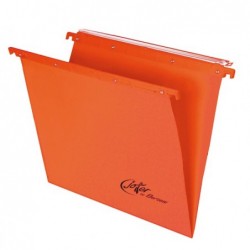 Cartella sospesa Joker cassetto interasse 33 cm fondo V 31,2x25 cm arancio Bertesi