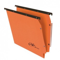 Cartella sospesa Joker armadio interasse 33 cm fondo V 32,6x28 cm arancio Bertesi