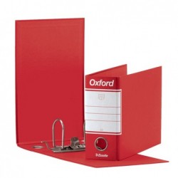 Registratore Oxford G81 dorso 8 cm memorandum 23x18 cm rosso Esselte