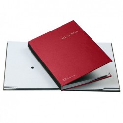 Libro firma 14 intercalari 24x34 cm rosso Fraschini