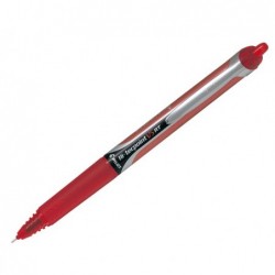 Roller a scatto Hi Tecpoint V5 RT punta 0,5mm rosso Pilot